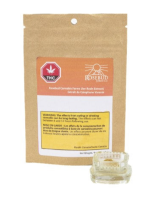 1g ROSEBUD FARMS-BC Guava Gas 2.0 (Sara's Secret) Live Rosin