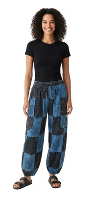 SALMO CANNABIS-Patchwork Pants