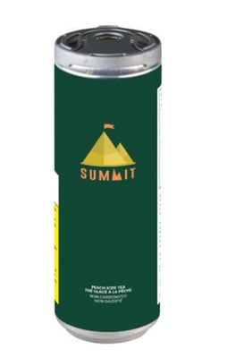 355ml SUMMIT 10-Peach Iced Tea