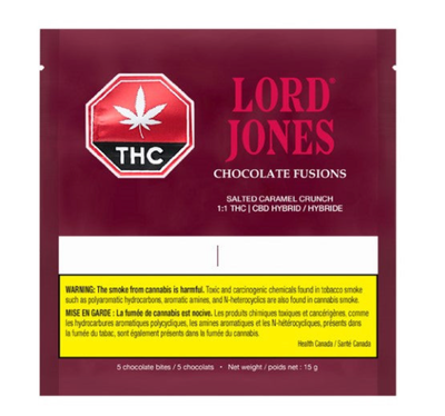 15g LORD JONES-Chocolate Fusions | Salted Caramel Crunch 1:1 Chocolate