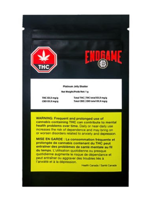 1g ENDGAME-Platinum Jelly Shatter PRICE DROP! SAVE $7