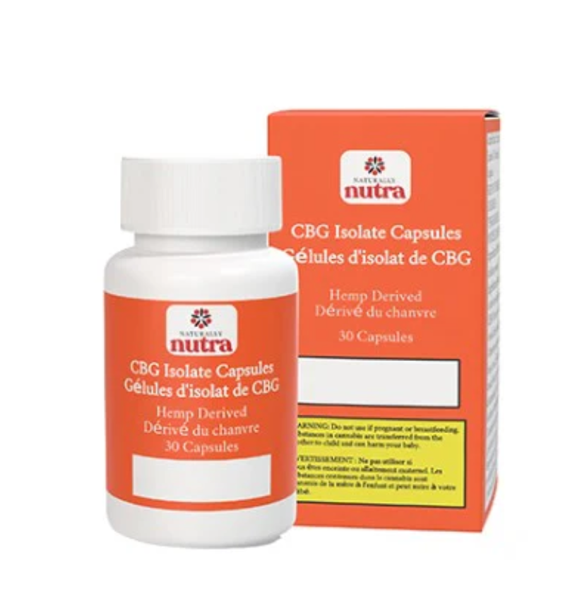 13.8g NATURALLY NUTRA-CBG Capsules 30/pack