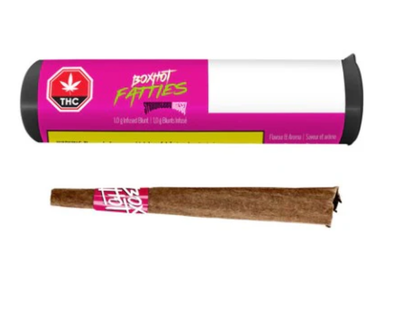 1g BOXHOT-Strawberry Diesel Infused Blunt PR 1x1g