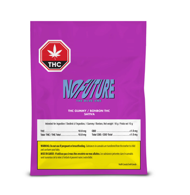 10g NO FUTURE-The Blue One Sativa THC Gummy