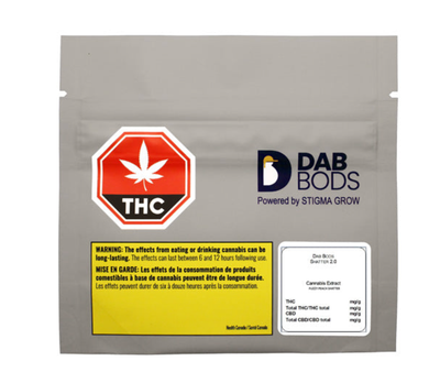 1g DAB BODS-Fuzzy Peach Shatter 2.0 (Peach Fuzz)