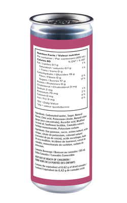 355ml SOLEI-Dragonfruit Watermelon CBD