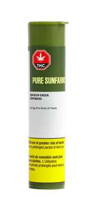 2.5g PURE SUNFARMS-Queen Green PR 5x.5g