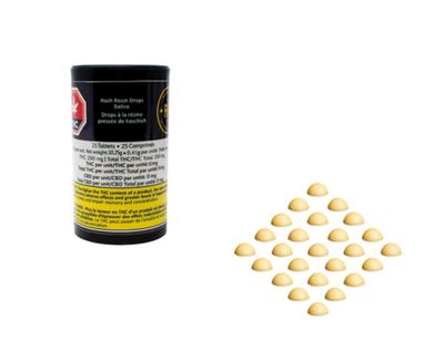 10.25g ROSIN HEADS-Hash Rosin Drops Sativa 25x10mg