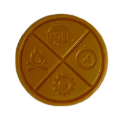 5.5g HAZY CAMPER-Caramel Gold Full Spectrum Chocolate