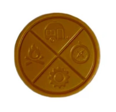 5.5g HAZY CAMPER-Caramel Gold Full Spectrum Chocolate