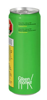 350ml GREEN MONKE-Tropical THC:CBD 1:2