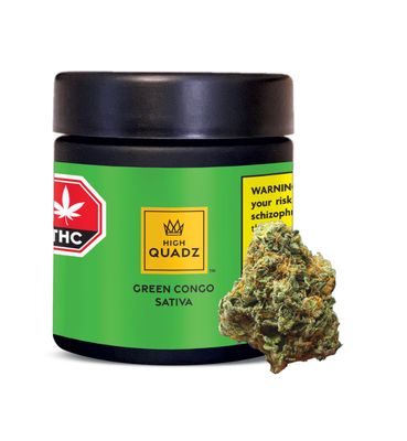 3.5g HIGH QUADZ-Green Congo