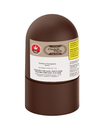 7g CHOKLIT PARK TOP SHELF-Golden Pineapple