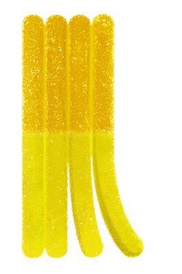 100g OLLI-StikiStix | Sour Mango Haze Live Rosin Chews 10/pack | 100mg THC
