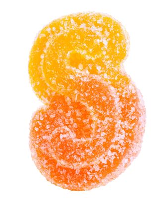 50g SPINACH-Fully Blasted | Peach Orange THC:CBD Sourz 10/pack | 100mg THC:CBD