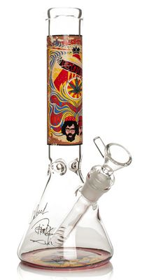 10" CHEECH &amp; CHONG-420 Mind Meld Beaker Bong