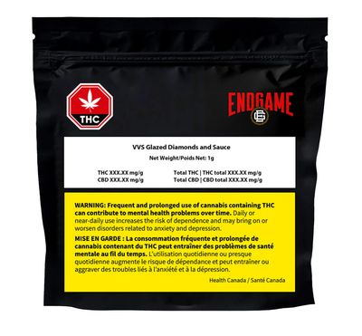 1g ENDGAME-VVS Glazed Diamonds and Sauce