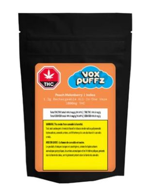 1.2g VOX-Peach Melonberry Disposable Vape Pen