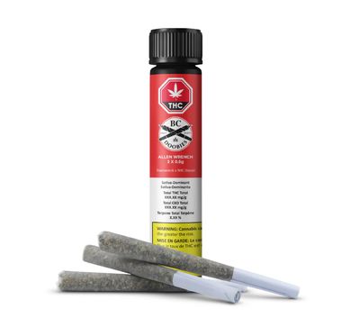 1.5g BC DOOBIES-Allen Wrench PR 3x.5g