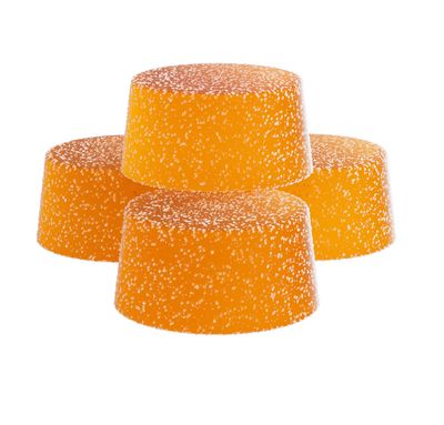96g BIGGIES-Orange Creamsicle THC:CBD:CBG Live Resin Chews 16/pack