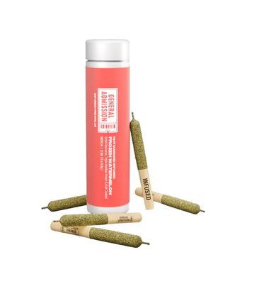 2.5g GENERAL ADMISSION-Frozen Watermelon Hi-Fi Infused PR 5x.5g