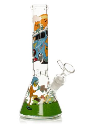 10" RED EYE GLASS-Bong of the Living Dead Beaker Bong