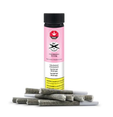 5g BC DOOBIES-Pink Pavlova PR 10x.5g