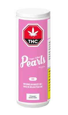 87.5g PEARLS-Watermelon Breeze CBC Chews 25/pack