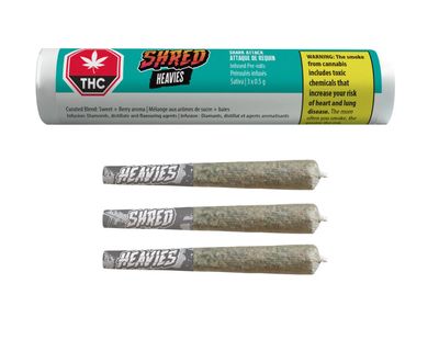 1.5g SHRED-Heavies Shark Attack Infused PR 3x.5g