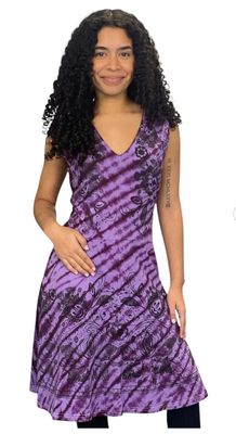 SALMO CANNABIS-Mali Tie Dye Dress