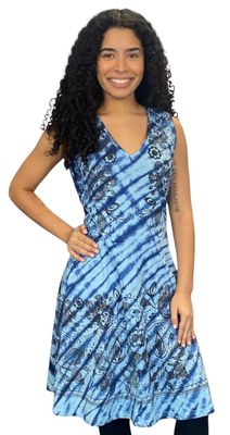SALMO CANNABIS-Mali Tie Dye Dress