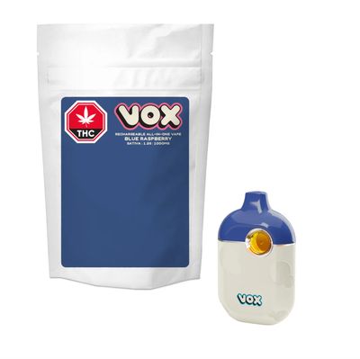 1.2g VOX-Blue Raspberry Disposable Vape Pen