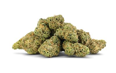 3.5g BC SMALLS-Purple Urkle x Face Off OG Smalls (Grimace)