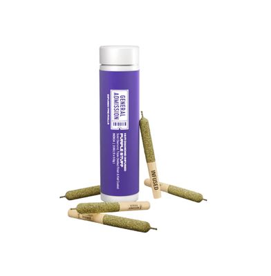2.5g GENERAL ADMISSION-Purple Stuff Hi-Fi Infused PR 5x.5g