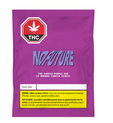 10g NO FUTURE-The Purple One Indica THC Gummy