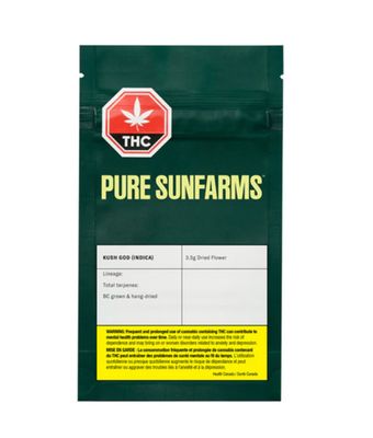 3.5g PURE SUNFARMS-Kush God