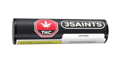 2.5g 3SAINTS-Kush Cookies PR 5x.5g