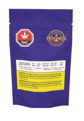 3.5g SWEETGRASS ORGANIC-Triangle Queen Smalls