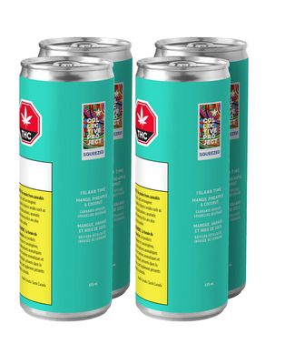 1420ml COLLECTIVE PROJECT-Island Time THC:CBD 5:5 | 4/pack