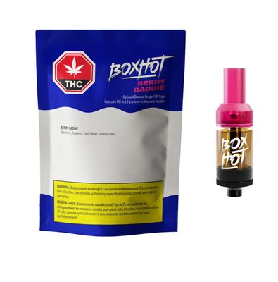 1g BOXHOT-Berry Baddie Liquid Diamond Blend Vape Cartridge