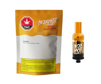 1g BOXHOT-Maui Madness Liquid Diamond Blend Vape Cartridge