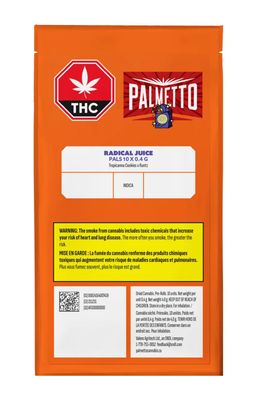 4g PALMETTO-Radical Juice Pals PR 10x.4g
