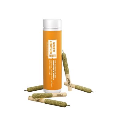 2.5g GENERAL ADMISSION-Pineapple Apple Infused PR 5x.5g