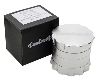 GRINDER | CANA CRUSH- 4-Piece Medium Grinder 2” with Grooves