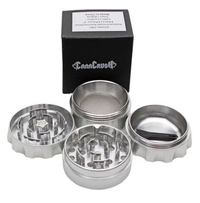 GRINDER | CANA CRUSH- 4-Piece Medium Grinder 2” with Grooves