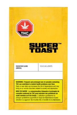 4g SUPER TOAST-Rockstar Slims PR 10x.4g