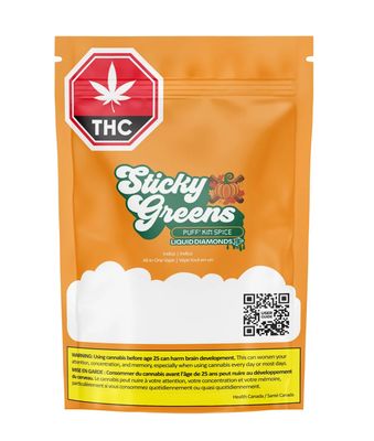 .95g STICKY G-Puffkin Diamond Blend Disposable Vape Pen LTO