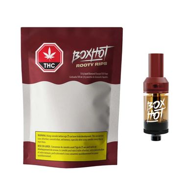 1g BOXHOT-Rooty Rips Diamond Vape Cartridge