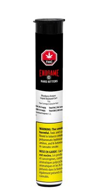1g ENDGAME-Hard Hitters Blueberry Diamond Vape Cartridge
