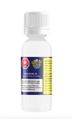 38g GLACIAL GOLD-Mega CBD 200+ Oil